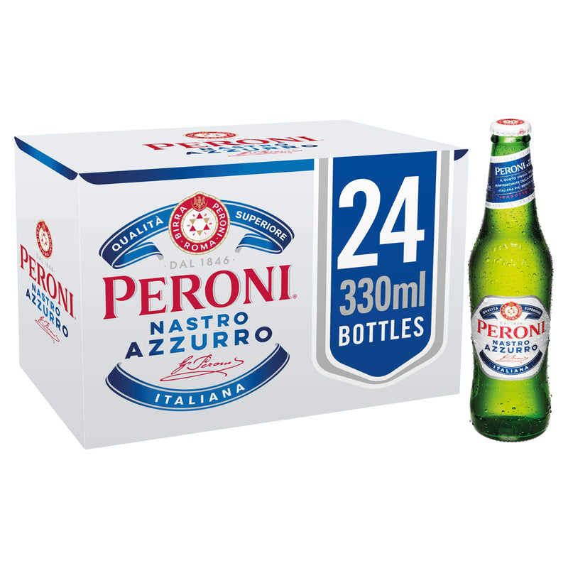 Nastro Azzurro Peroni Beer 24 Btls of 33Cl  3.36/Btl
