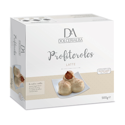 Profiteroles white 500g (FROZEN)