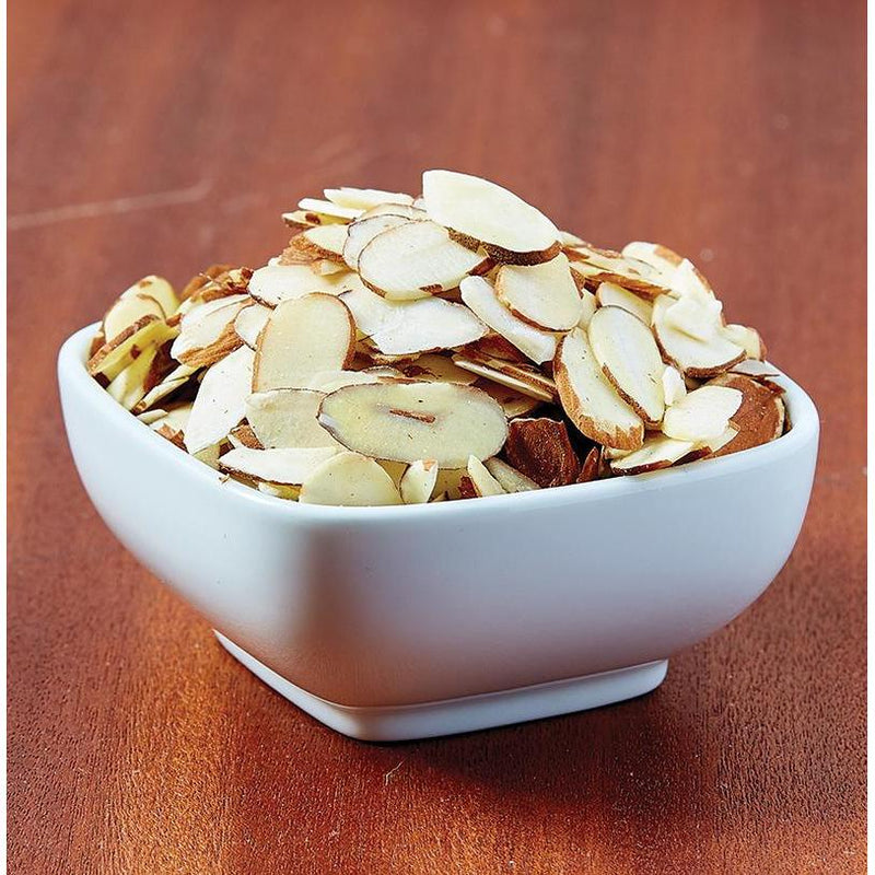Almond natural sliced/flakes (with skin) (Usa)500g - Good Food