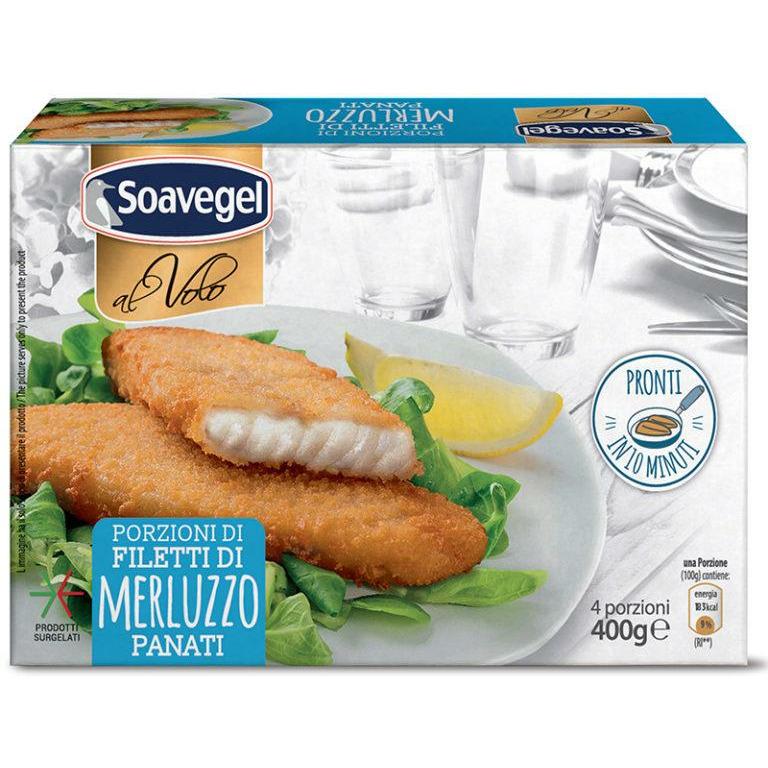 Breaded Cod Fish Fillet 400g - 4 Pieces - Good Food