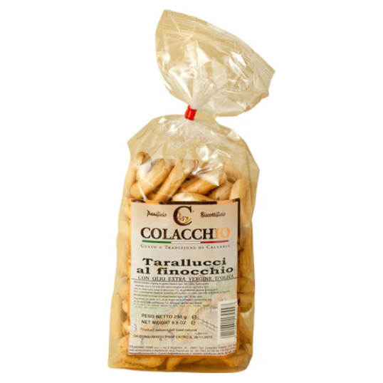 Tarallucci fennel 250g Colacchio