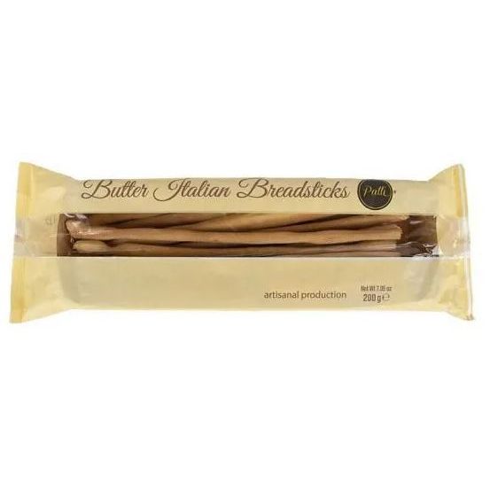Italian Breadsticks (Grissini) With Butter 200g - Patti