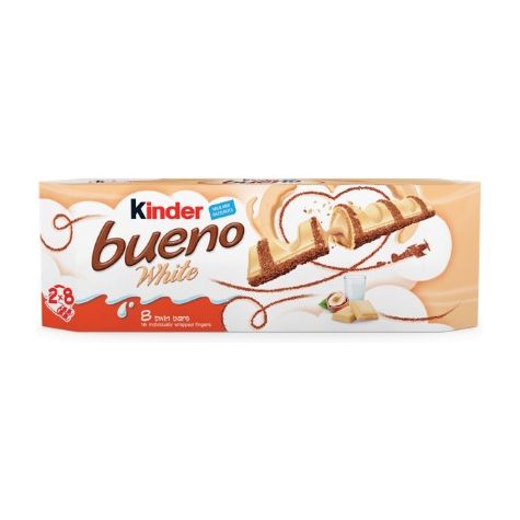 kinder Bueno White 8 pkt of 2 pcs 43g