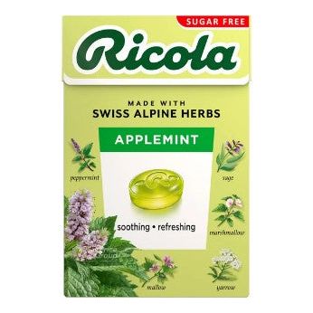 Ricola lozenges - apple mint 40g