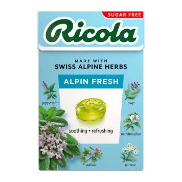 Ricola lozenges - alpin fresh 40g