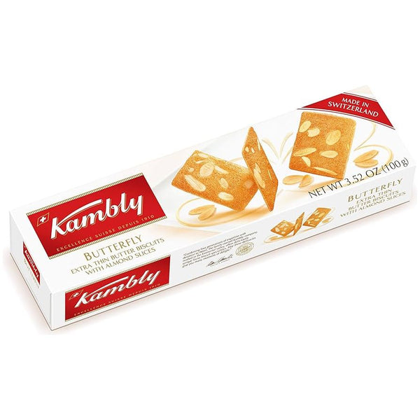 Butterfly Crunch Cookies 100g Kambly From Switzerland