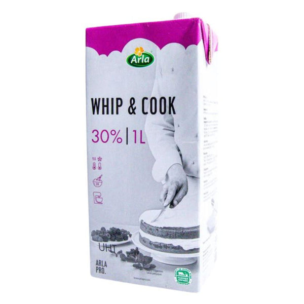 Whipping & Cook Cream Uht 1lt Arla