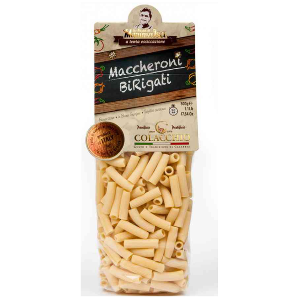 Gourmet Pasta: Maccheroni brigati 500g Colacchio