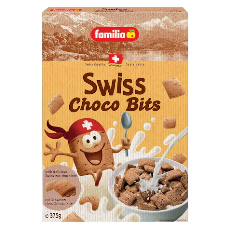 Choco Bits 375g  Familia From Switzerland