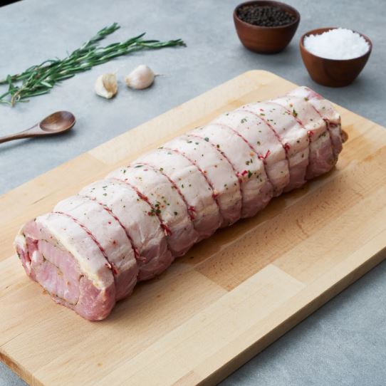 Rolled Canadian Rare Breed Pork Loin Roast +- 1.5kg