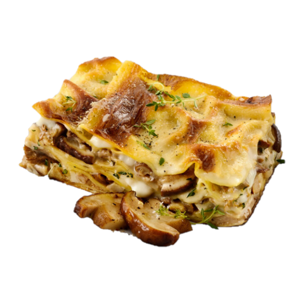 Lasagna Mushrooms , Truffle,& Fontina Cheese 2.5Kg (Defrost & Cook 180' for 30 Min) (Ideal for 14 Portions)