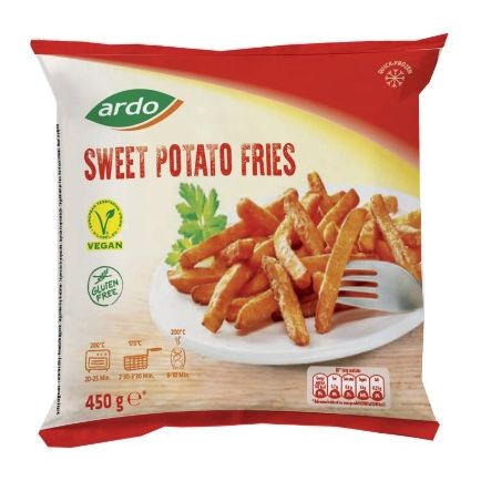 Sweet potato fries 450g Ardo from Belgium