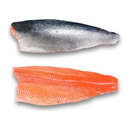 Atlantic Salmon Filet Skin On (Bone Out) 1.4-1.8 Frozen From Norway - Asc Certified