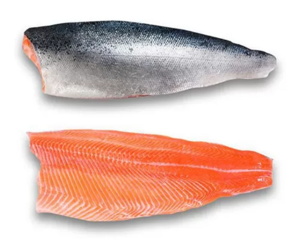 Atlantic Salmon Filet Skin On (Bone Out) 1.4-1.8 Frozen From Norway - ASC Certified