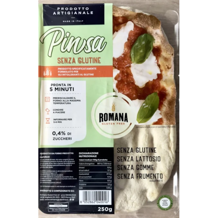 GLUTEN FREE Prebaked Pinsa Dough 1 Pc 250g Frozen DI MARCO