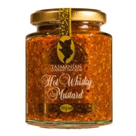 Tasmanian hot whisky mustard 190g