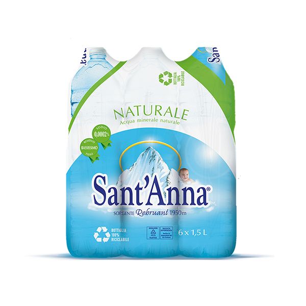 Natural Water 6 X1.5 lt Sant'Anna