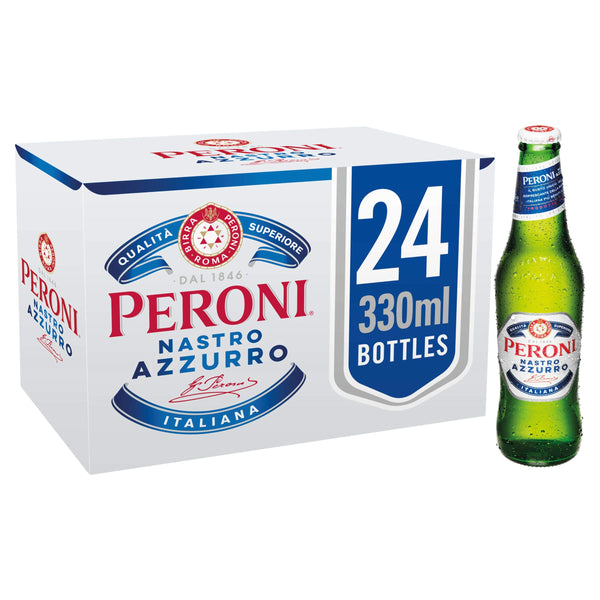 Nastro Azzurro Peroni Beer 24 Btls of 33Cl  3.0 sgd/btl