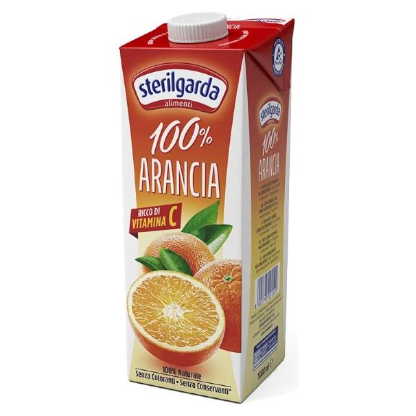 Orange Juice 100% 1 Lt STERILGARDA