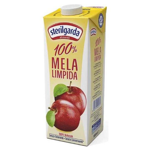 Apple Juice 100% 1 Lt STERILGARDA