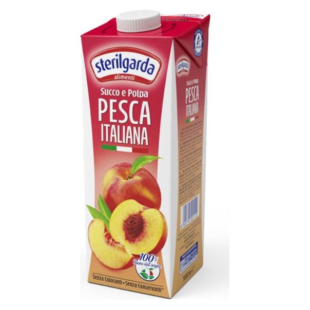 Peach Nectar Juice 1 Lt STERILGARDA