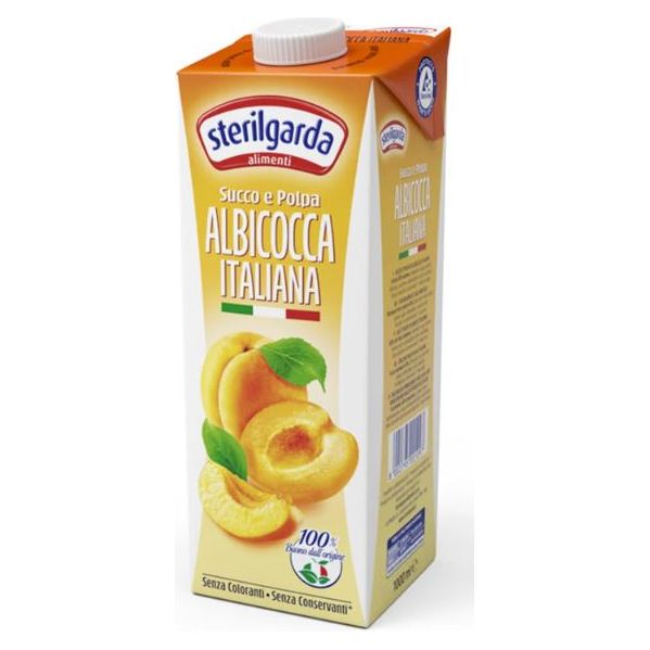 Apricot Nectar Juice 1 Lt STERILGARDA