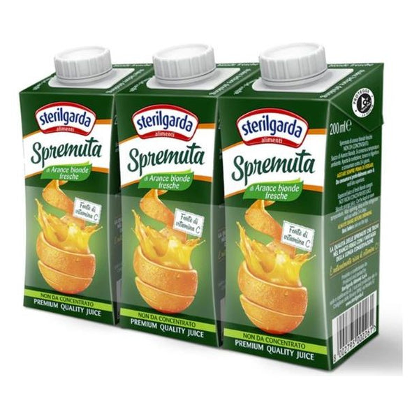 Blonde Orange Squeezed Juice 200ml x 3 STERILGARDA