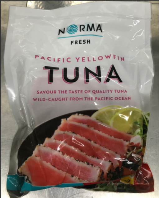 Pacific Tuna Wild-Caught Steaks 2 Pcs - +-340g (Frozen) Normafresh