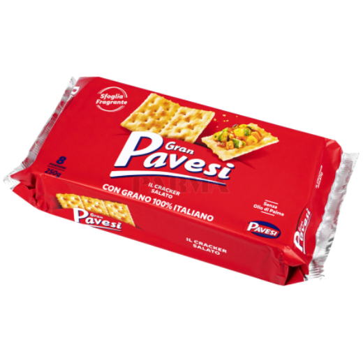 Crackers Salted 250g PAVESI