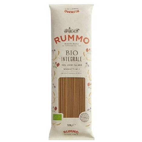 Spaghetti organic wholemeal 500g rummo EXP.29/05/2025