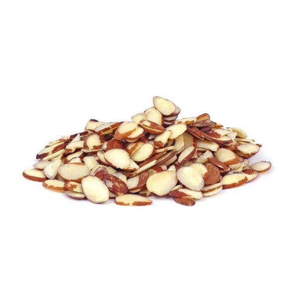 Almond natural sliced/flakes (with skin) (Usa)500g - Good Food