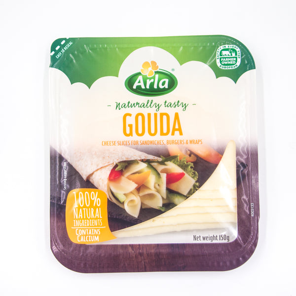 Gouda Sliced Cheese 150g Arla EXP.30/05/24