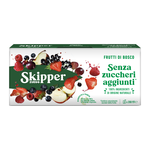 Wild Berries No Added Sugar 3X200Ml Skipper