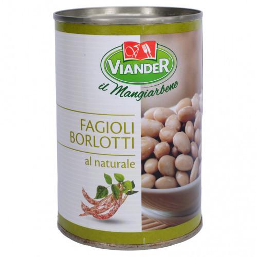 Borlotti Beans in natural 400g - Good Food