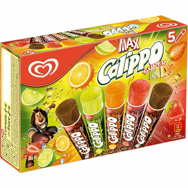 Calippo Super Mix 5pieces-525g Algida - Good Food