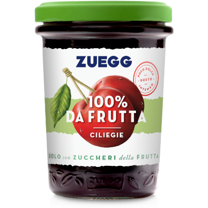 Cherry Jam 250G Zuegg-100% Fruits Only - Good Food