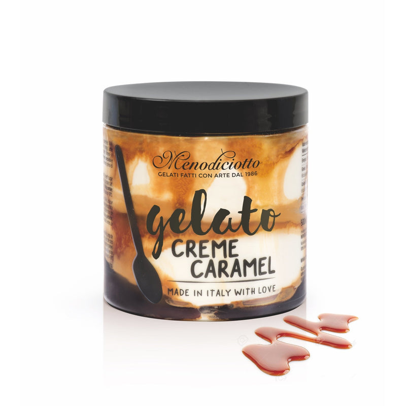 Cream Caramel Gelato 500ml (Frozen) - Good Food