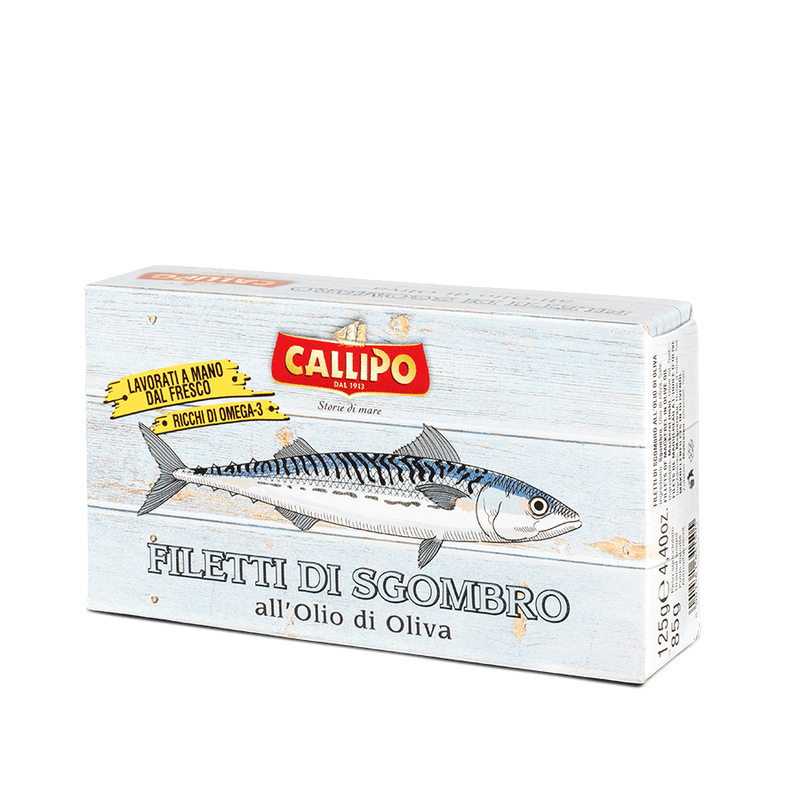 Fillet Mackerel (Sgombro) 125g CALLIPO - Good Food