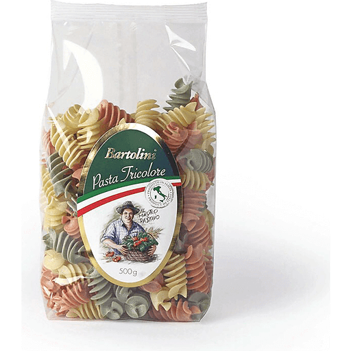 Fusilli Tricolor 500g Bartolini - Good Food