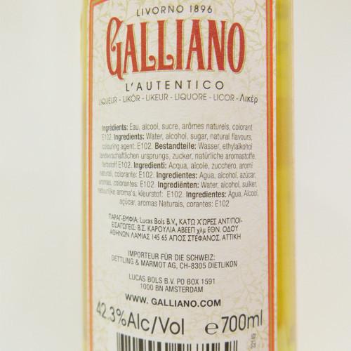 Galliano Liquor 70 Cl 42.3% - Good Food