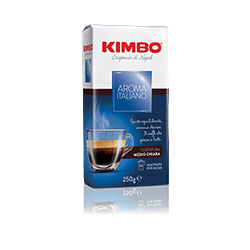 Ground Coffee Aroma Italiano 250g KIMBO - Good Food
