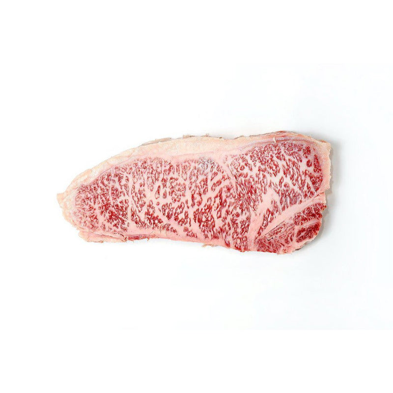 Japan a5 satsuma wagyu striploin steak -250g /~7mm (frozen) - Good Food