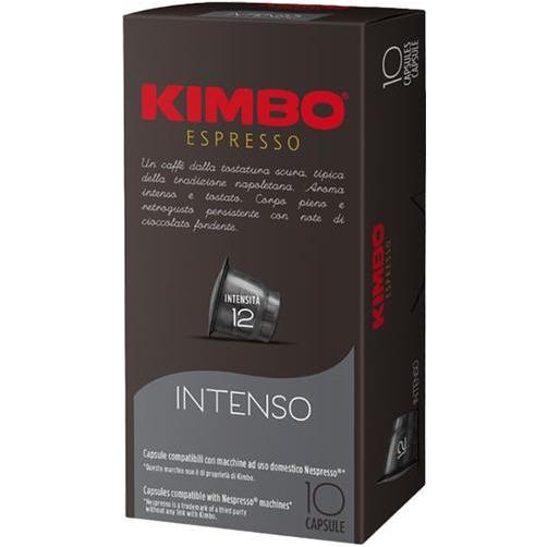 Kimbo Capsule Intenso Nespresso Machine 10 Capsule - Good Food