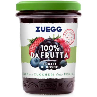 Mixed Berry Jam 250G Zuegg-100% Fruits Only - Good Food