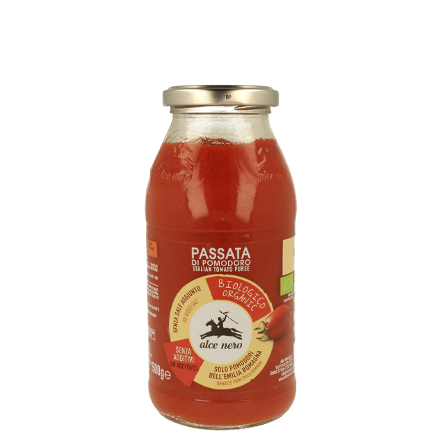 Organic Tomato Puree 500g ALCE NERO - Good Food