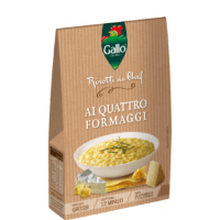 Partially pre-cooked risotto with 4 cheeses 175g GALLO - Good Food