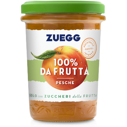 Peach Jam 250G Zuegg-100% Fruits Only - Good Food