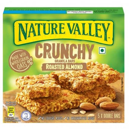 Granola bar roasted almond 5 pieces of 42G (Halal)