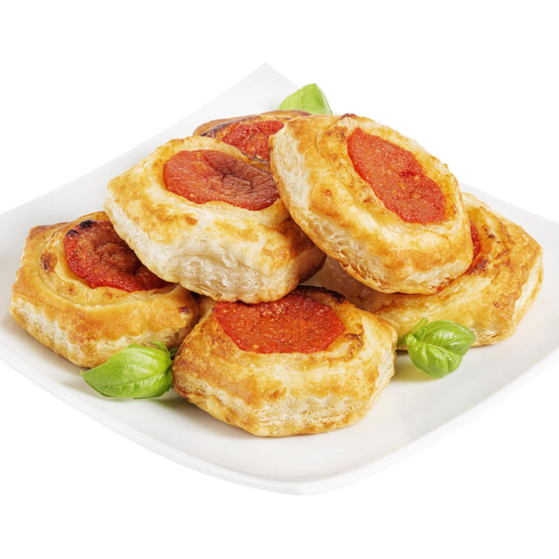 Small flaky pastry pizzas 500g (FROZEN) - Good Food