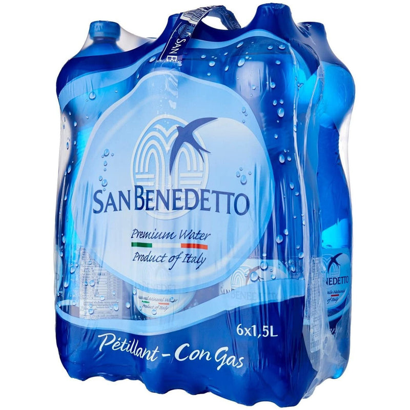 Sparkling Water 6X1.5 lt Pet San Benedetto - Good Food